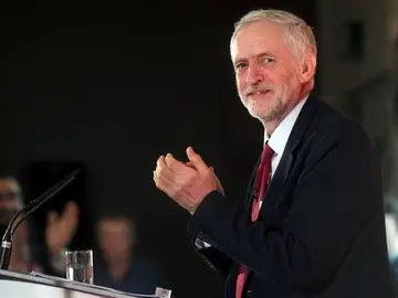 El líder del Partido Laborista, Jeremy Corbyn El líder del Partido Laborista, Jeremy Corbyn