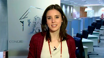Irene Montero, la portavoz adjunta de Podemos en el Congreso
