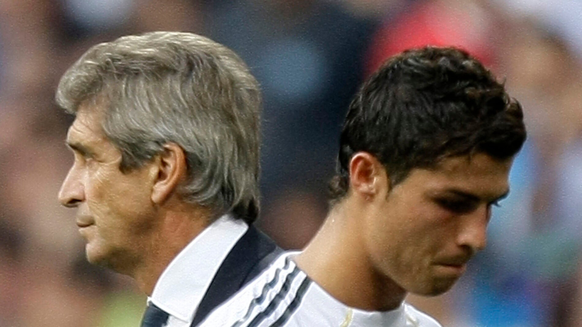 Cristiano y Pellegrini durante la etapa del t&eacute;cnico chileno en el Madrid