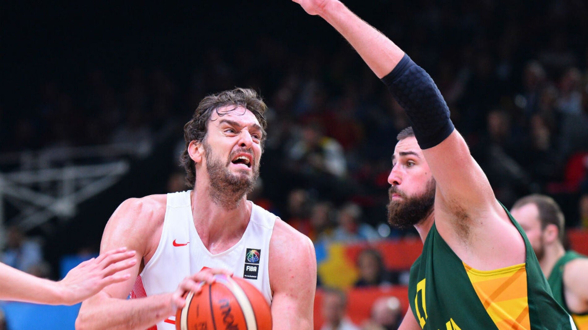 Pau Gasol, en acci&oacute;n en la &uacute;ltima final del Eurobasket