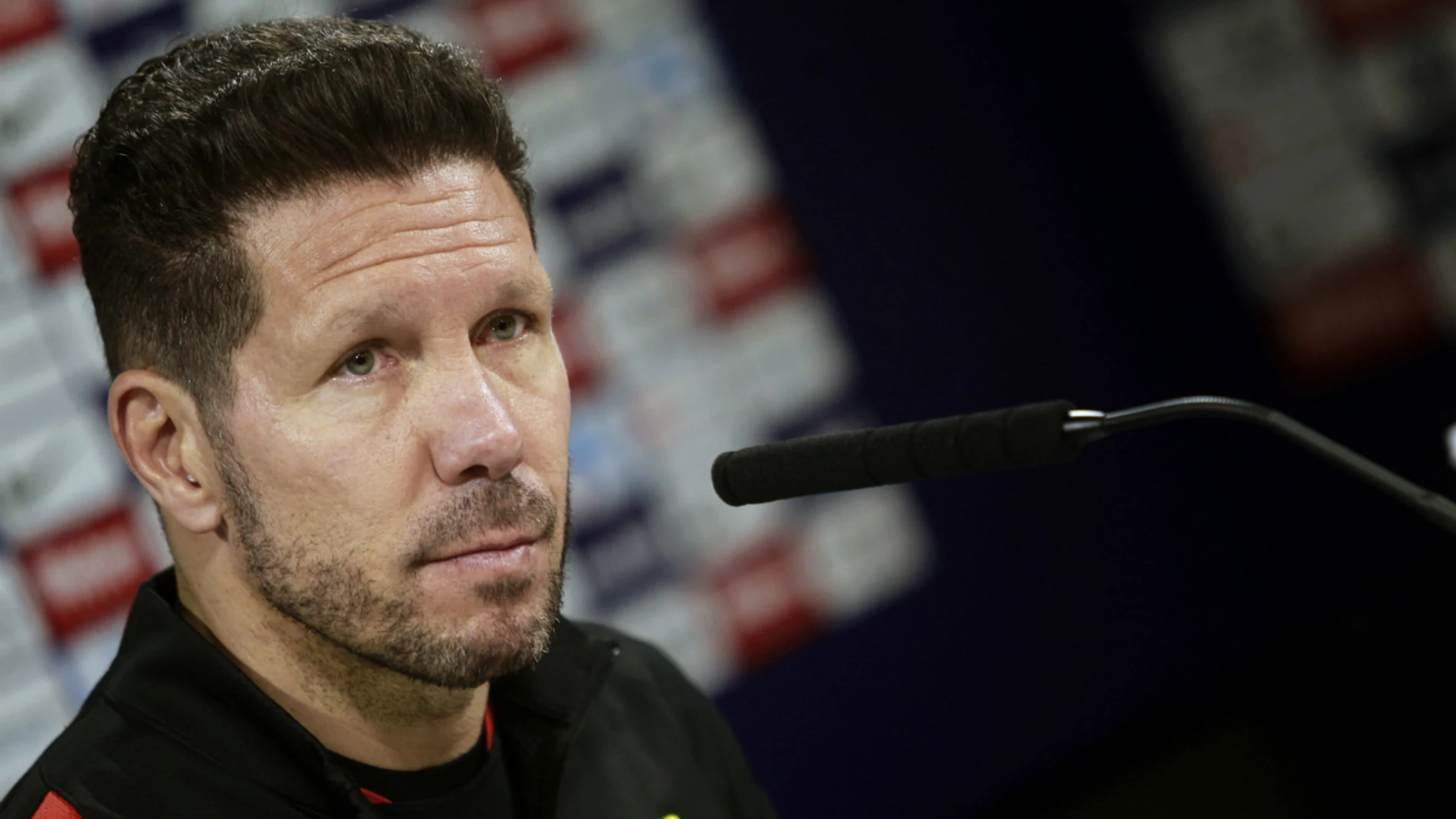 Simeone, en rueda de prensa Simeone, en rueda de prensa