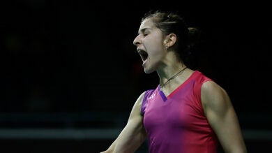 Carolina Marín revalida su título de campeona de Europa