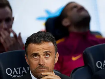 Luis Enrique lamenta la derrota del Barcelona Luis Enrique lamenta la derrota del Barcelona