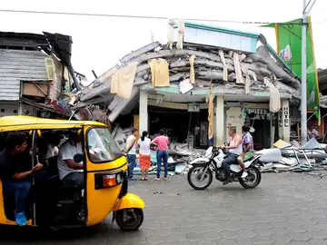 El terremoto de Ecuador en imágenes El terremoto de Ecuador en imágenes