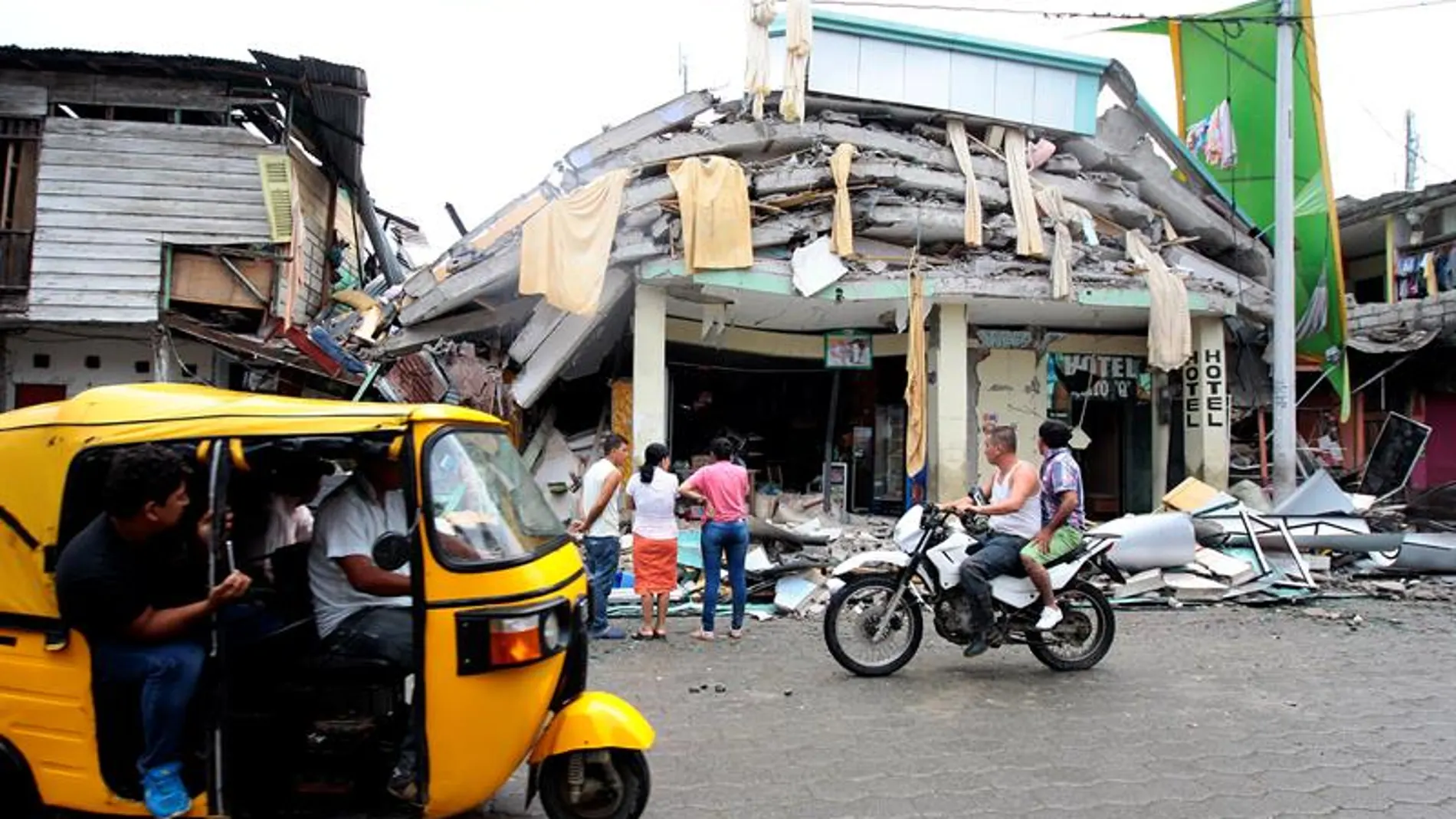 El terremoto de Ecuador en imágenes El terremoto de Ecuador en imágenes