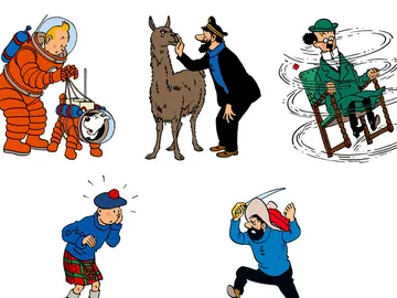 Personajes de Tintín Personajes de Tintín