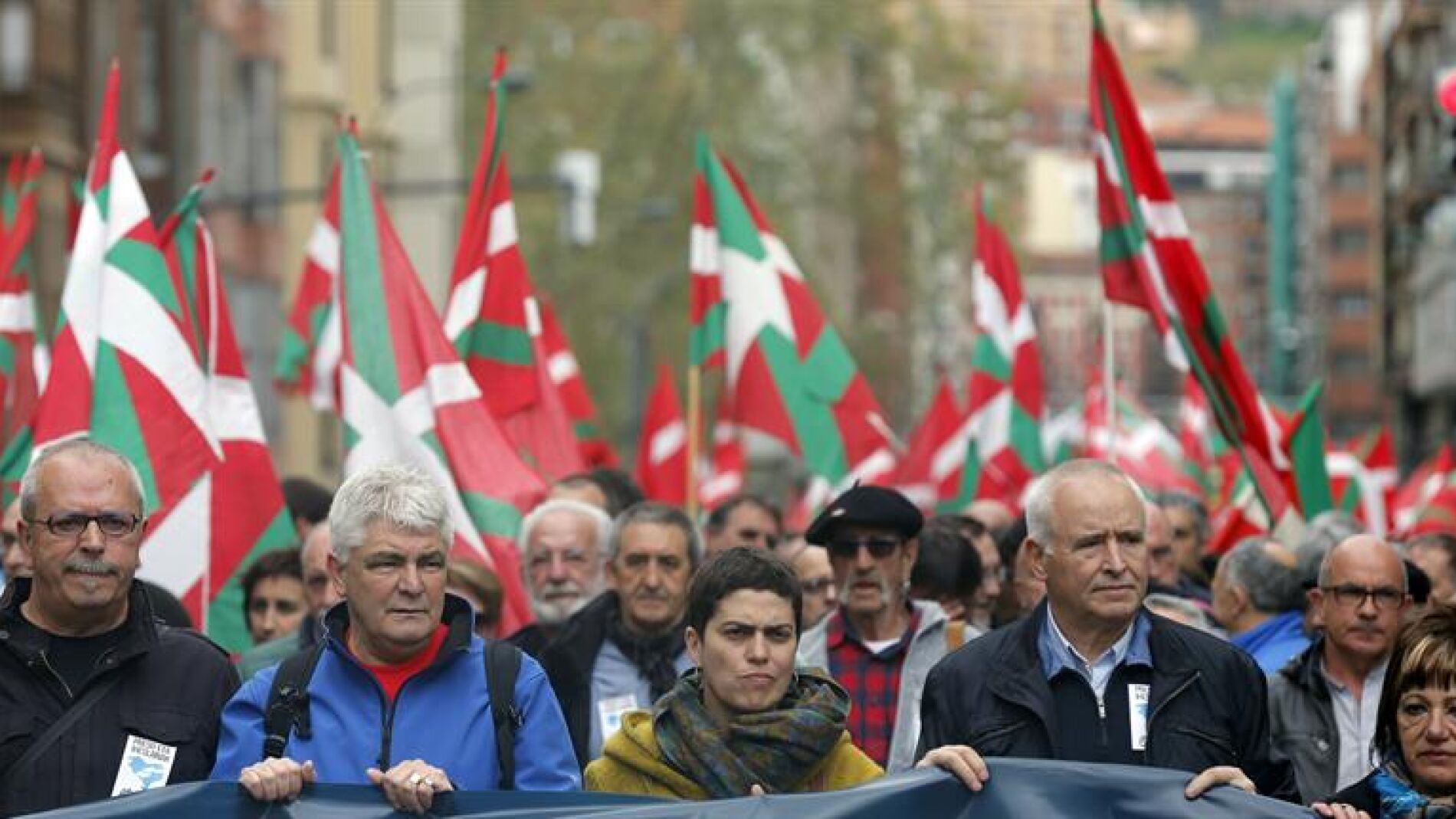  Manifestaci&oacute;n de expresos y antiguos huidos de ETA