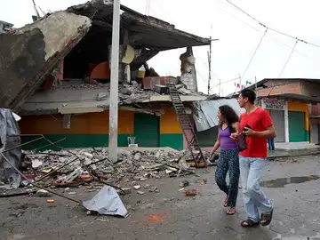 El terremoto de Ecuador en imágenes El terremoto de Ecuador en imágenes