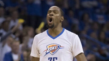 Kevin Durant, en un partido