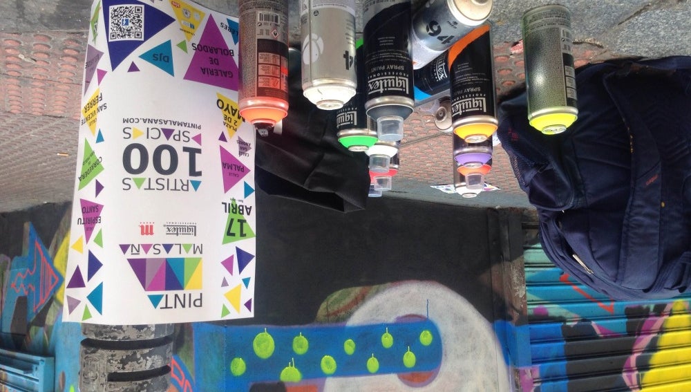 '&iexcl;Pinta Malasa&ntilde;a!' un proyecto de arte urbano en el barrio madrile&ntilde;o