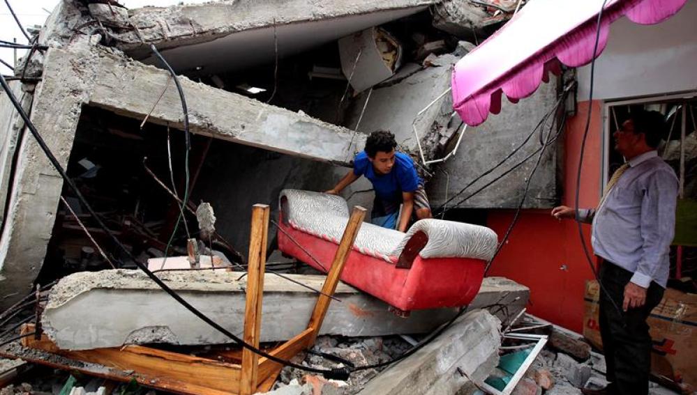 El terremoto de Ecuador en imágenes