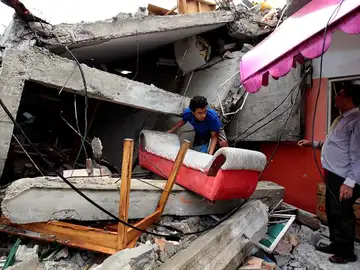 El terremoto de Ecuador en imágenes El terremoto de Ecuador en imágenes