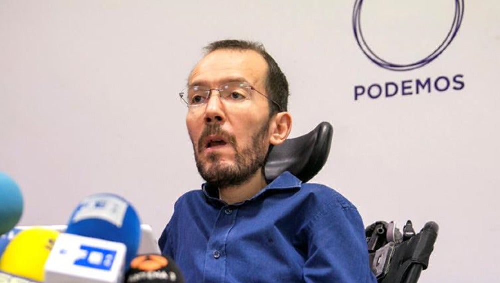 Pablo Echenique, secretario de organización de Podemos