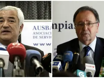 Luis Pineda y Miguel Bernad, responsables de Ausbanc y Manos Limpias Luis Pineda y Miguel Bernad, responsables de Ausbanc y Manos Limpias