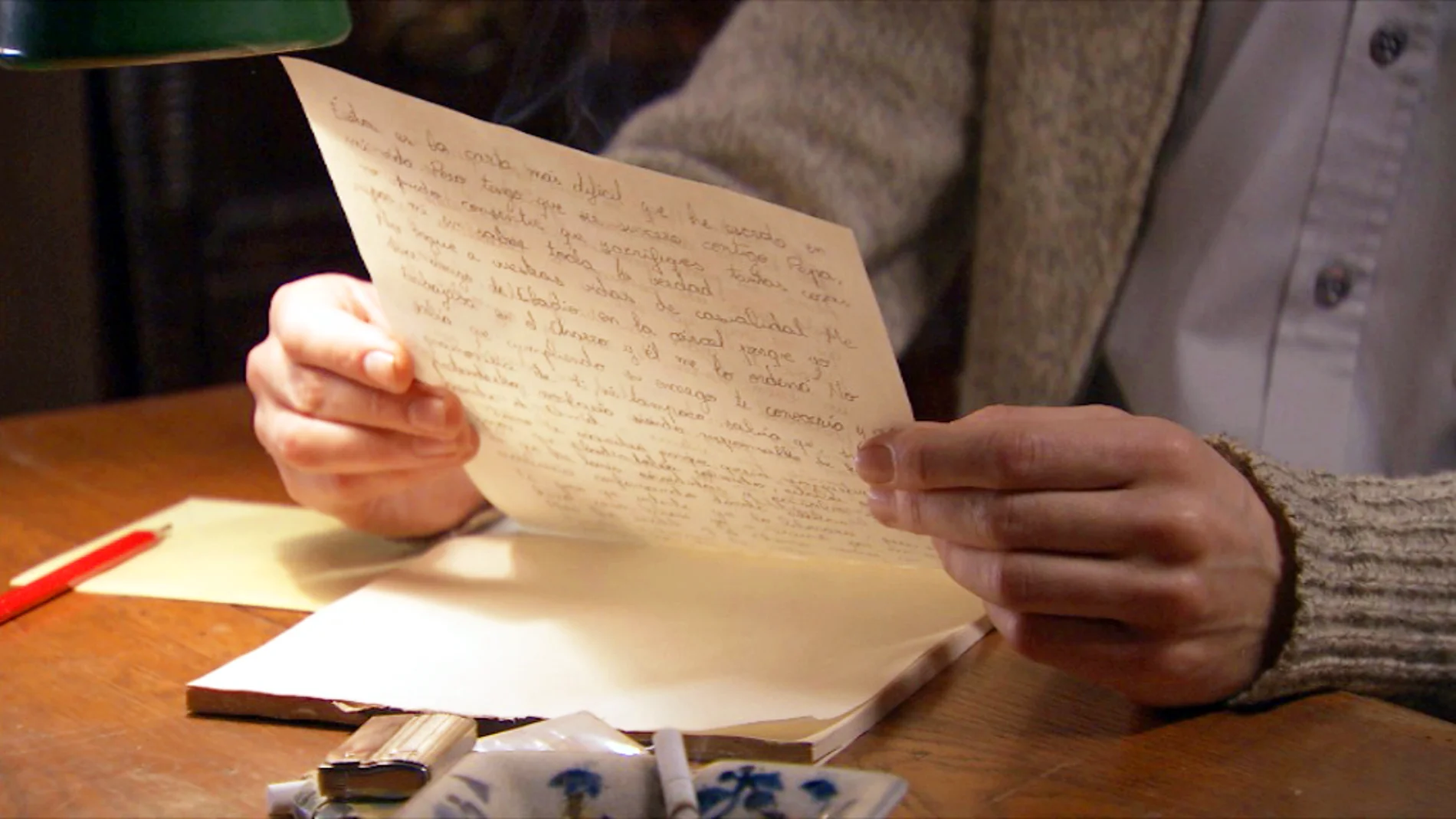 Toni escribe una carta a Pepa
