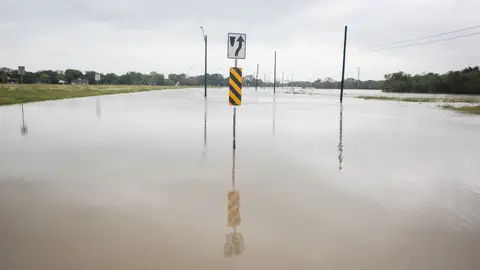 Fuertes lluvias en Austin Fuertes lluvias en Austin