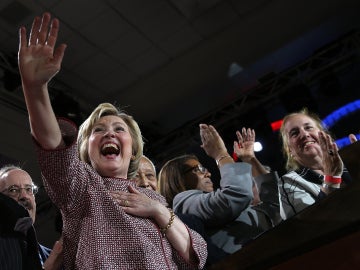 La demócrata Hillary Clinton se hizo con la victoria en Nueva York