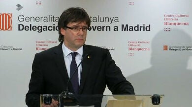  Puigdemont se someterá en septiembre a una cuestión de confianza en el Parlament