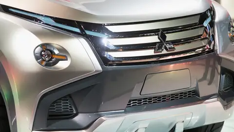 Un coche de Mitsubishi Un coche de Mitsubishi