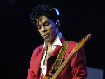 El cantante Prince, durante un concierto El cantante Prince, durante un concierto