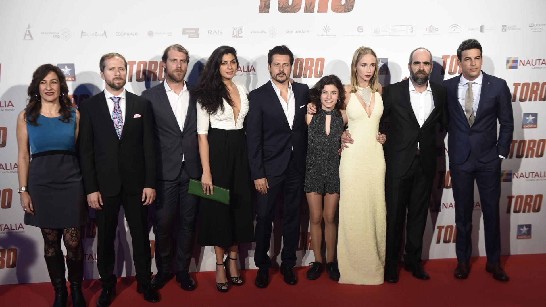 El equipo al completo de Toro 