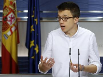 El portavoz de Podemos en el Congreso, Iñigo Errejón