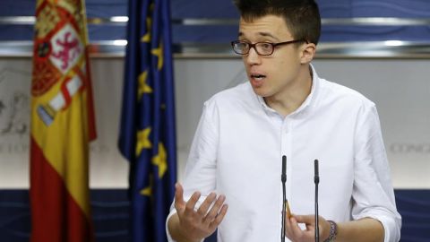 El portavoz de Podemos en el Congreso, I&ntilde;igo Errej&oacute;n