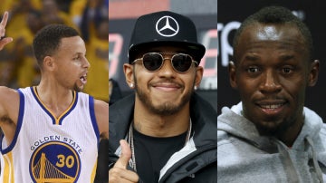 Stephen Curry, Lewis Hamilton y Usain Bolt, en la lista TIME de las personas más influyentes