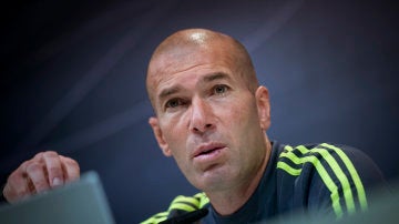 Zidane, en rueda de prensa