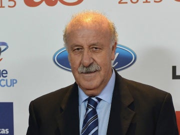 Del Bosque, en un acto