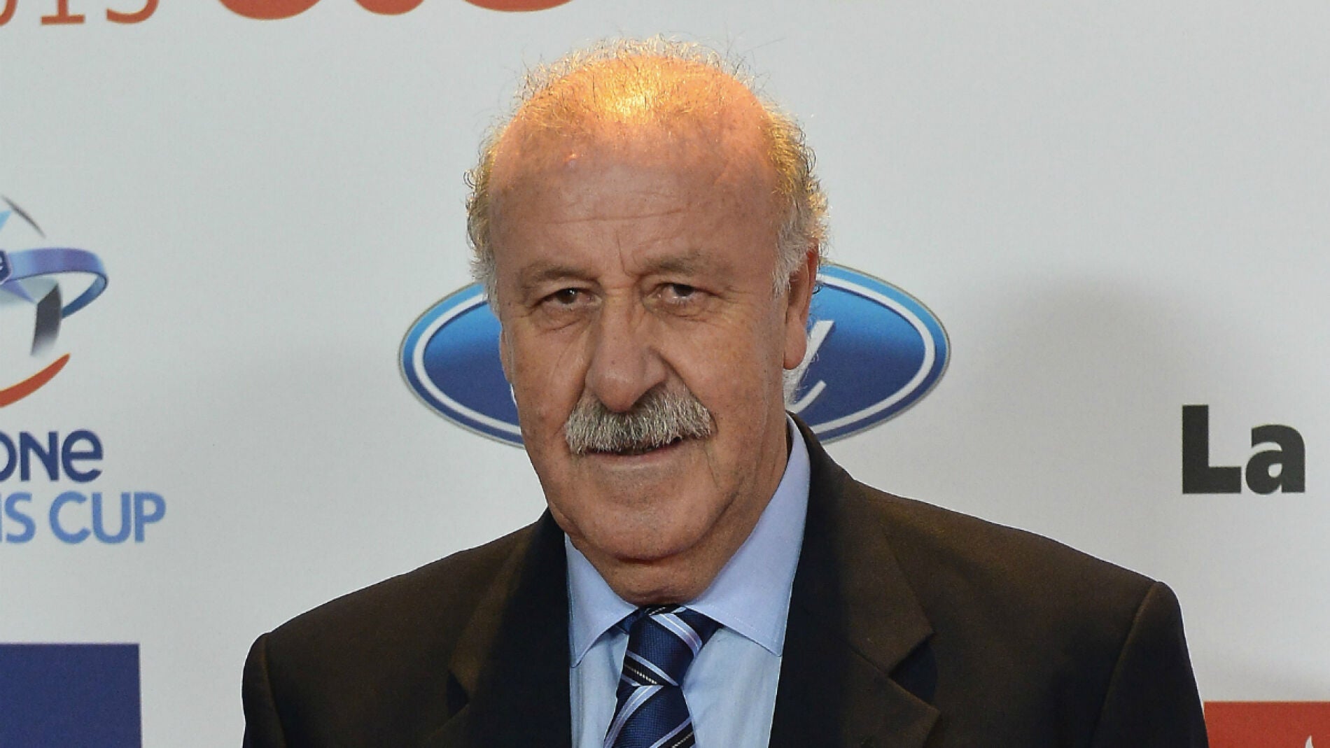 Del Bosque, en un acto
