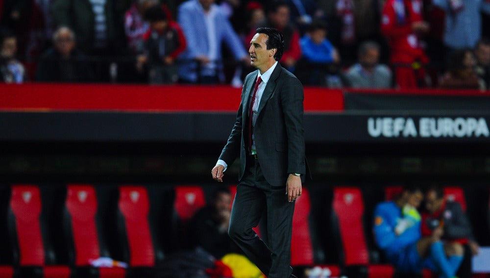 Emery, entrenador del Sevilla