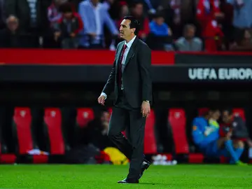 Emery, entrenador del Sevilla Emery, entrenador del Sevilla