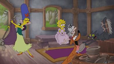 'Los Simpson' se contagia del espíritu Disney