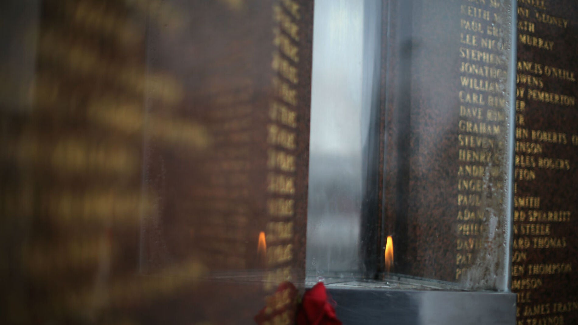 Memorial a las v&iacute;ctimas de Hillsborough en Liverpool