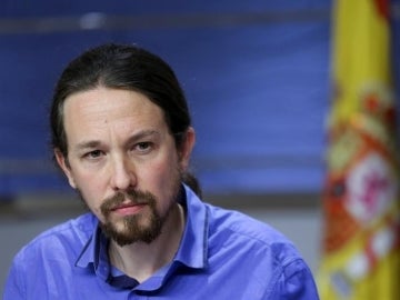El líder de Podemos, Pablo Iglesias