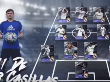 El once ideal del Real Madrid de Casillas El once ideal del Real Madrid de Casillas