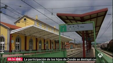 Un joven de 16 años, herido tras recibir una descarga eléctrica en la estación de tren de Astorga