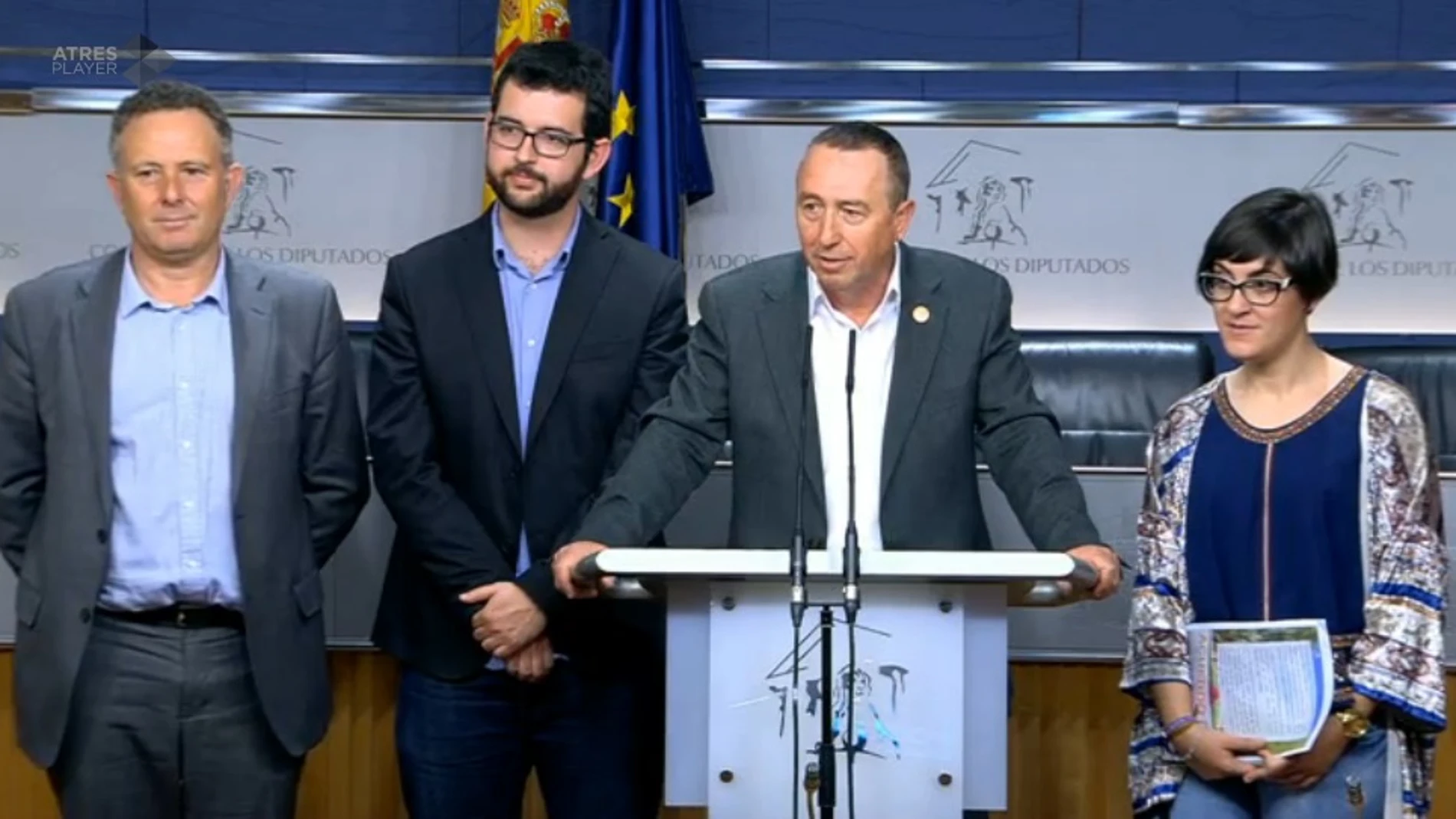 Rueda de prensa de Compromís Rueda de prensa de Compromís