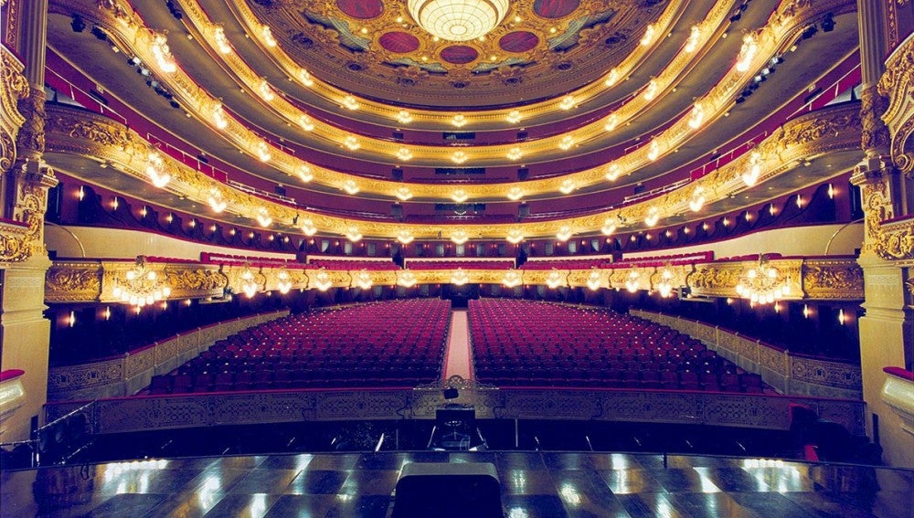 Interior del Teatro del Liceo de Barcelona