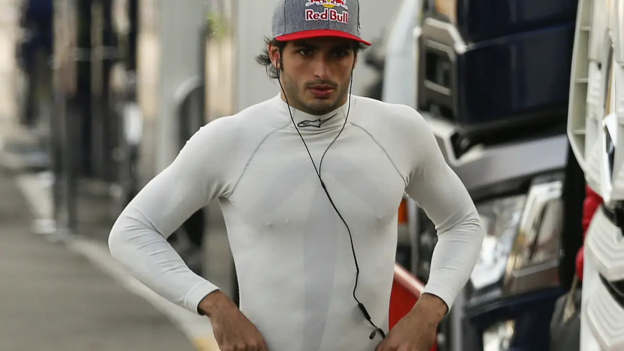 Carlos Sainz, antes de un Gran Premio