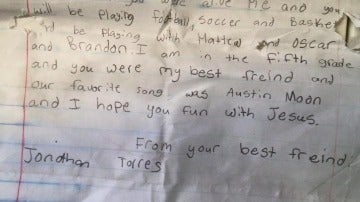 Carta de Jonathan a Daniel