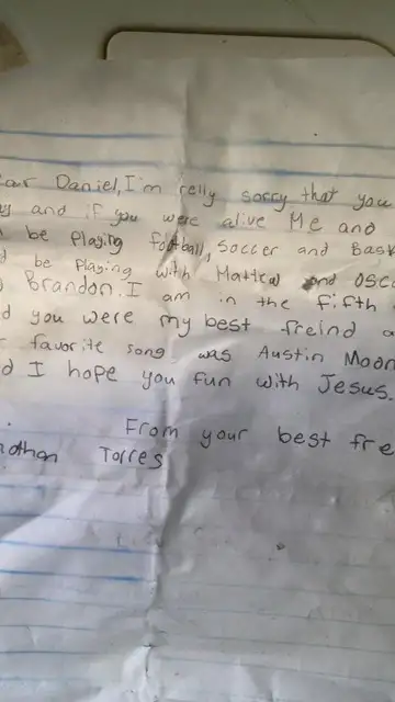 Carta de Jonathan a Daniel Carta de Jonathan a Daniel