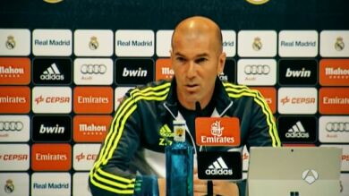 Zidane, sobre la lesión de Cristiano Ronaldo: 