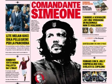 La portada de La Gazzetta dello Sport