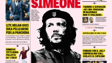 La portada de La Gazzetta dello Sport