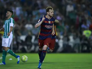 Ivan Rakitic celebra su gol contra el Betis Ivan Rakitic celebra su gol contra el Betis
