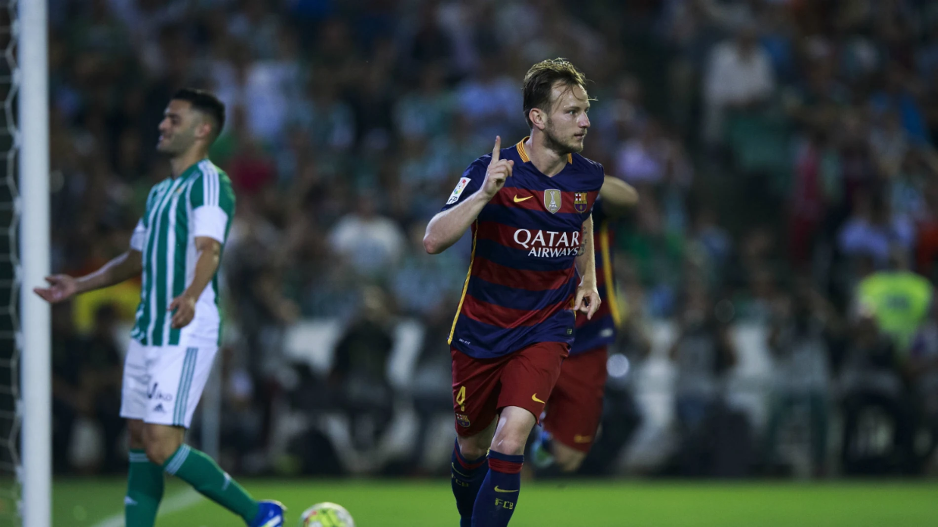 Ivan Rakitic celebra su gol contra el Betis Ivan Rakitic celebra su gol contra el Betis