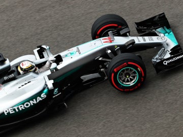 Lewis Hamilton, durante los Libres 3 del GP de Rusia