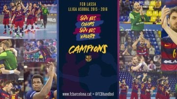 Barcelona de Balonmano, campeón 2015-16